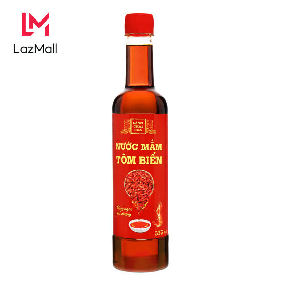 Thùng 6 chai nước mắm tôm biển làng chài xưa 525ml hồng ngọc đại dương 300 - ảnh sản phẩm 3