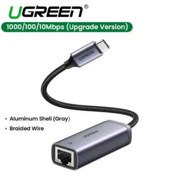 UGREEN USB Ethernet 1000Mbps USB C to RJ45 Lan Thunderbolt 3 for Laptop PC  MacBook Samsung