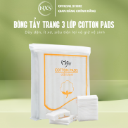 Bông tẩy trang 3 lớp Cotton Pads 222 miếng MFBTT1