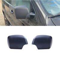 Car Black Rearview Mirror Cover Shell Side Mirror Caps Replacement For-BMW E53 X5 2000-2006