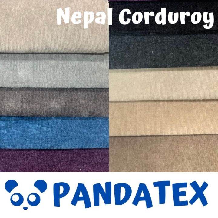 Nepal Corduroy Upholstery tela per yard for sofas and more Lazada PH