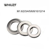 100pcs M1.6 M2 M2.5 M3 M3.5 M4 M5 M6 M8 304 Stainless Steel Flat Washer Plain Washer Flat gaskets