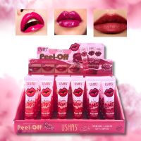 Peel-oof LIP GLOSS  ลิปก็อต+ลิปลอก +บำรุงริมฝีปาก มาพร้อมกับความเงา ฉ่ำวาวสีสวย มีให้เลื้อกถึง 3สี พร้อมส่ง