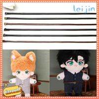 LEIJIN เสื้อผ้าตุ๊กตาน่ารักสำหรับ20Cm 2ชิ้น10สไตล์เข็มขัดเข็มขัดลำลองแฟชั่น