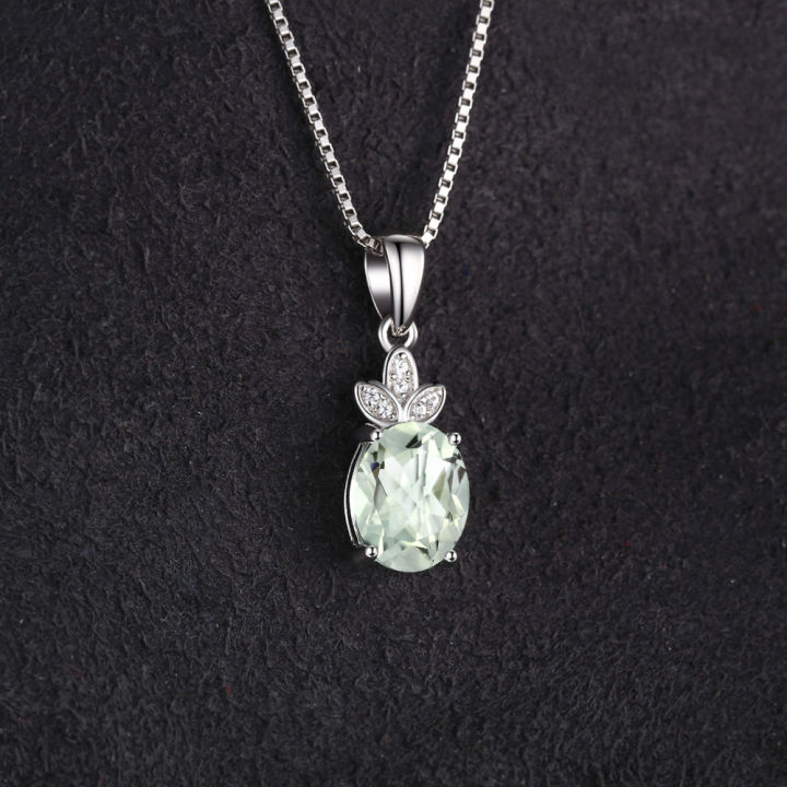 jewelrypalace-1-8ct-แท้สีเขียวอเมทิสสีขาว-t-opaz-เงินแท้925จี้สร้อยคอสำหรับผู้หญิงเครื่องประดับ-fine-โดยไม่ต้องโซ่