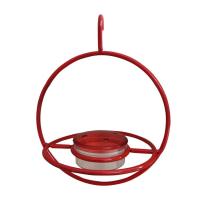 Hummingbird Feeders For Outdoors 3.4 Ounce Capacity Bird Feeder Supplies Heavy Duty Tree Bird Feeder Outdoor Bird Feeder With Red Glass Bowl &amp; Perch Decor For Wild Bird in style