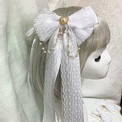 Japanese new Lolita headgear Soft Girl sweet Kawaii headband bow headgear KC Cos Loli Princess