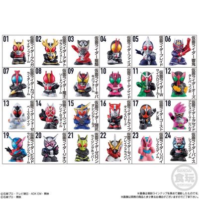 เลือกตัว แยก Bandai Kamen Rider Kids Revice Appearance มดแดง Masked Rider สวมนิ้ว Kuuga Agito Ryuki Faiz Decade Revice
