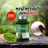 ส่งฟรี  ของแท้ TOBY โทบี้หญ้าหางม้า แก้ผมขาดหลุดร่วง ผมแห้งเสีย บำรุงเล็บ