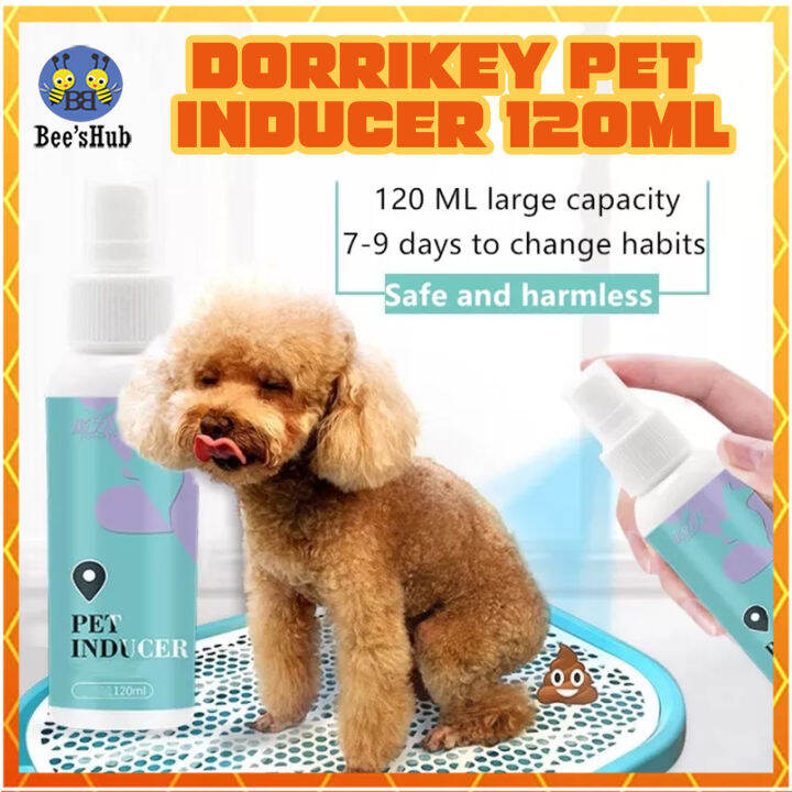 Dorrikey Pet Inducer 120ml Pet Defecation Inducer Dog Pee Inducer