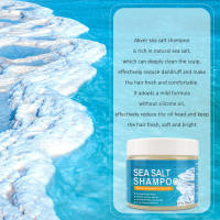 Sea Salt Dandruff Shampoo Deep Clean Sea Salt Shampoo for Hair Cleaning