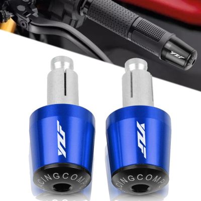 For YAMAHA YZF R15 R3 R25 R6 R1 2013-2023 Handlebar Grips Ends 1 Pair 7/8" 22MM CNC Aluminum Bar End Handlebar Grip Cap Slider Motorcycle Accessories 1