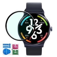 0.33mm Full Screen Protector Bubbles-Free Watch Protective Cover Smartwatch Film Cover Guard For Haylou Solar Lite Smart Watch