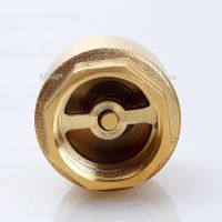 1pc DN15/DN20/DN25 NPT Brass Female Thread In-Line Spring Check Valve 25mm Diameter 200WOG For Water Control Valves