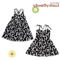 COD SDFGERGERTER Luckycandy Girls Dress Summer Daisy Sling Childrens Fashion Princess Sundress 2-7Y