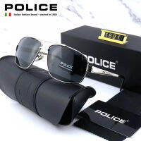 International Brand POLICE Polarized Sunglasses Men Driving Sun Glasses Square Full Frames Men Brand Designer 1891