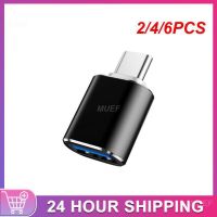 2/4/6PCS Connector Adapter 5gbps Micro Usb Type-c Female Connector For Samsung Typec Male To Usb Female Converter