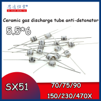 10ชิ้นหลอดปล่อยแก๊สเซรามิก2R จุดระเบิด/B5G/SX51-70/75/90/150/230/470X 5.5*6