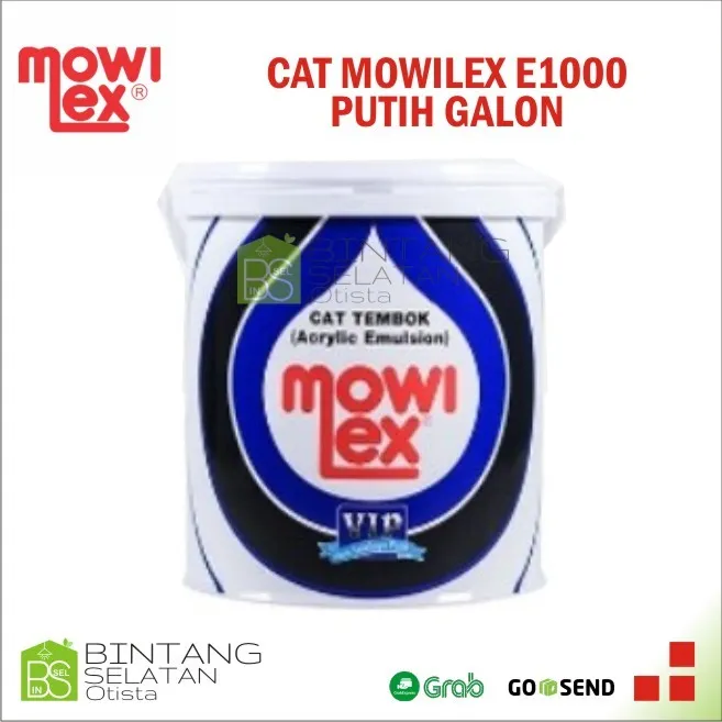 Cat Mowilex E1000 Putih Galon Lazada Indonesia 4405