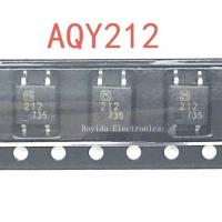 10ชิ้นใหม่ AQY212S 212 Optocoupler โซลิดสเตรีเลย์ Optocoupler แพทช์ SOP-4 AQY212