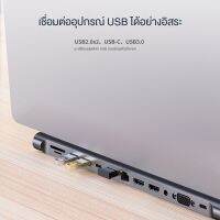 HASOWELLUSB Multi Interface Extender for Macbook Apple Huawei Notebook Eleven in One Dock