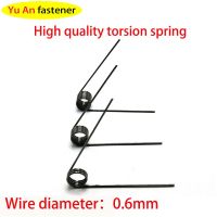 V-Spring  0.6 Wire Diameter Torsion Small Torsion Spring  Hairpin Spring  180/120/90/60 Degree Torsion Torsion Spring   10pcs Spine Supporters