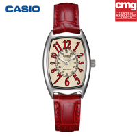 นาฬิกา Casio นาฬิกาข้อมือผู้หญิงธุรกิจลำลองลายจระเข้เข็มขัดหนัง LTP-1208E-9B2  นาฬิกาข้อมือกันน้ำ