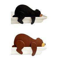 Woodland Nursery Decor Bear Decoration, Wooden- Sleeping Bear, - for Babyoom Bedroom