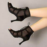 hot【DT】 Latin Shoes Pole Ladies Dancing Heels bd Competition Latina adjustable instep