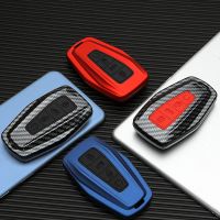 ✕✗ ABS Carbon Fiber Car Smart Key Cover Case Shell Fob for Geely Coolray X6 X7 Emgrand Global Hawk GX7 Holder Accessories Keychains