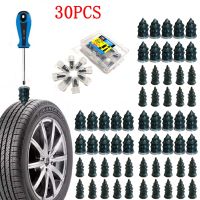 30PCS Car Tyre Repair Nails Tire Puncture Tubeless Tires Tools for Motorcycle Accessories