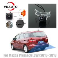 VKAUTO Fish Eye กล้องด้านหลังสำหรับ Mazda Premacy Mazda 5 CW 2010 ~ 2018 CCD HD Night Vision ย้อนกลับที่จอดรถกล้อง