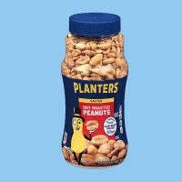 Planters Dry Roasted Peanuts แพลนเตอร์สถั่วลิสงอบเค็มน้อย ถั่วลิสง ถั่วพิสตาซิโอ ถั่ว เมล็ดพืช 453g