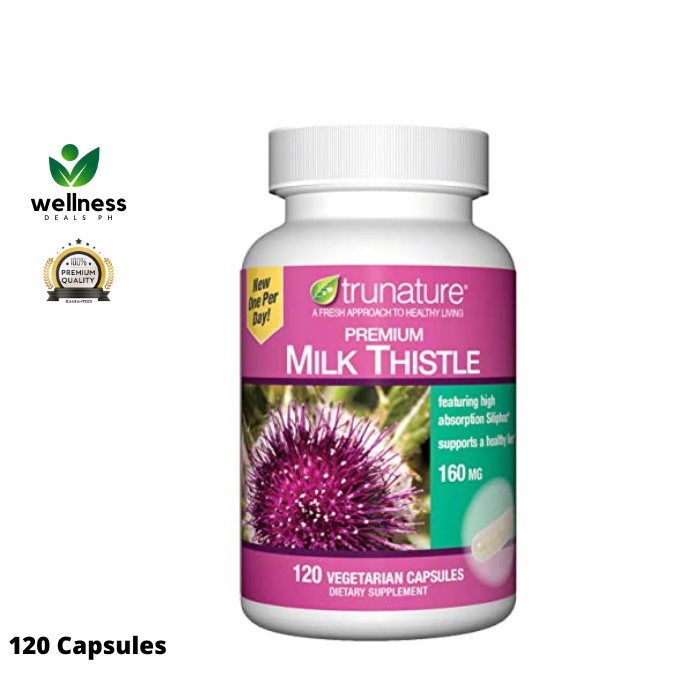 Trunature Premium Milk Thristle Supplement 120 Capsules Lazada PH