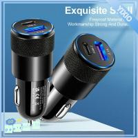 YIXIO Mini ที่ชาร์จสำหรับเดินทาง Adapter Type C พอร์ต USB USB Car Charger เครื่องชาร์จในรถยนต์ ที่ชาร์จโทรศัพท์