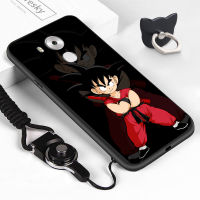 เคสโทรศัพท์เคสสำหรับ Huawei Mate 8 Huawei Mate 9 Mate 9 Lite Mate 9 Pro (แหวนใส่นิ้ว + เชือกเส้นเล็ก) Dragon ซุนโกคู Goku เคสโทรศัพท์เคสโทรศัพท์ป้องกัน TPU ซิลิโคนนิ่มกันกระแทก