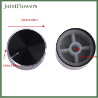 JointFlowers 26x14มม.6มม.เพลาหลุมอลูมิเนียมอลูมิเนียมอลูมิเนียม Potentiometer ลูกบิดปรับระดับเสียง