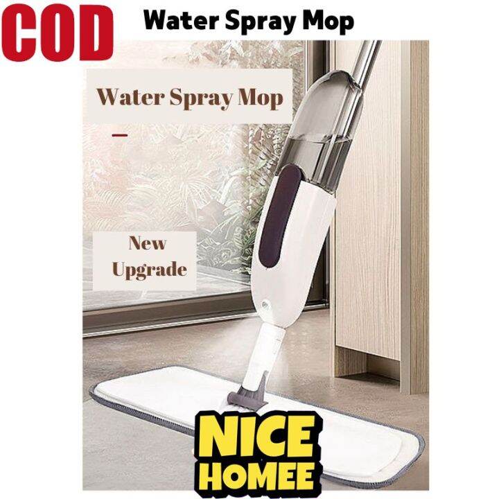 The spot 〠【Ship from Manila】 Mop With Spray Microfiber Pad Mop with