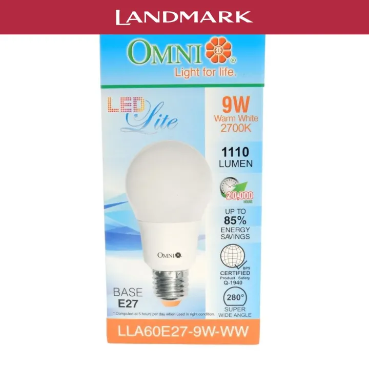 Omni Led Lite Bulb 9W | Lazada PH