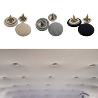 【CC】✇☾  30/60Pcs Car Interior Roof Headliner Ceiling Fixing Screw Fabric Buckle Rivets Retainer Cap Repair Automotive