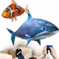 รีโมทคอนลไฟฟ้า Flying Shark Aerial Inflatable Flying Fish งานแต่งงานของเล่นเด็ก Shark Manipulation