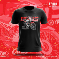 New！Yamaha 2023！Rxz 3D yang baru dicetak T-shirt dengan lengan pendek cocok untuk laki-laki dan perempuan di musim panas 2023 High quality products （Freeprinting of names）