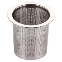 Stainless Steel Tea Filter Screen Teapot Leakage Net Coffee Cup Leakage Filter Screen Fruit Juice Soybean Milk Leakage