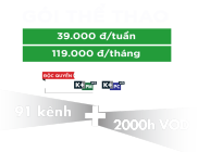 ỨNG DỤNG K+ Gói thể thao 1 Tháng