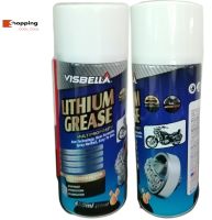 VISBELLA LITHIUM GREASE ขนาด 450 ml. จารบีเหลวหล่อลื่น ลิเทียมขาว สเปรย์จารบีหล่อลื่นลิเทียมขาว