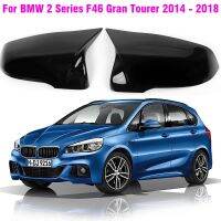 【car parts】 Gloss สีดำกระจกสำหรับ BMW F45 F46 2 Series Touring กระจกด้านข้าง