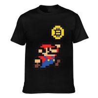 Nintendo （cartoon）New Adventure Game Movie Super Mario（Luigi Mario.Peach.Bowser.Yoshi.Waluigi.Toad.Birdo）graphic printed Mens 100 % Cotton O-neck Short-sleeved T-shirt