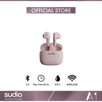 [โค้ดลดเพิ่ม 99.-] SUDIO หูฟังบลูทูธไร้สาย รุ่น A1 - สี Candy Pink - รับประกัน 18 เดือน, ส่งฟรีทั่วไทย, หูฟังเกมมิ่ง, หูฟังตัดเสียงรบกวนไมค์