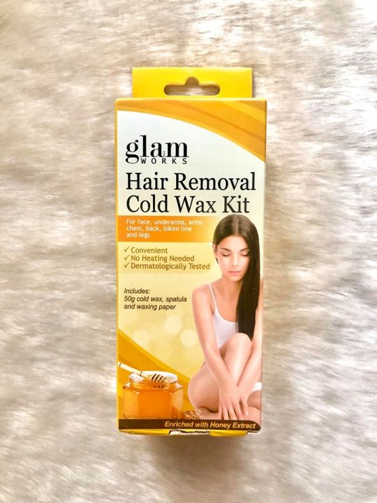 Glam Works Hair Removal Cold Wax Kit Lazada Ph 3225