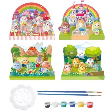 Yileqi Paint Your Own Unicorn Painting Kit Unicorns Paint Craft for Girls  Arts and Crafts for Kids Age 4 5 6 7 8 9 Years Old Unicorn Party Favor Art  Supplies DIY